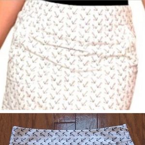 J crew size 6 anchor mini skirt